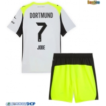 Maglie da calcio Borussia Dortmund Jobe Bellingham #7 Seconda Maglia Bambino 2025-26 Manica Corta + Pantaloni corti)